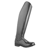  : ED Men Dressage Boots Tall Horse back Riding Black