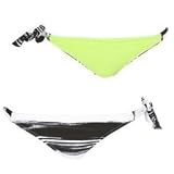 Raisins Behind the Scenes Reversible Tropical Twisty Stringer Bottom - Women's