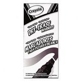 Crayola 98-9626-042 Crayola Dry Erase Marker, Chisel Tip, Blue, Box of 12