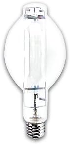 320W - Pulse Start - BT37 - Clear - Mogul Base - 4200K - Universal Burn - M132 - Protected Metal Halide Light Bulb