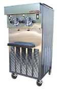 SaniServ Combination Soft Serve Ice Cream and Milk Shake Machine - Floor Model - Model 824 SaniServ Combination Soft Serve Ice Cream and Milk Shake Machine - Floor Model - Model 824