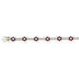 Ruby and Diamond Bracelet