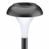 Solar Contemporary Walk Light - Black - Set of 8