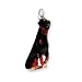 rottweiler39  - Sterling Silver Silver Enamel Rottweiler Charm
