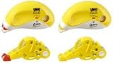 from UHU UHU Glue Roller Dry and Clean Permanent Refillable Immediate Bond Solvent Free 8.4mmx14m Ref 50490