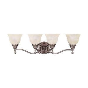 Maxim Lighting 11059SVOI Soho 4-Light Bath Vanity, Oil Rubbed Bronze with Soft Vanilla...