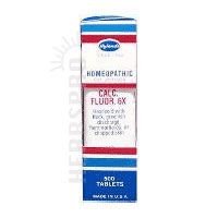 NuAge Homeopathic #1 Calcium Fluoride Tablets, Natural Relief of Backaches, Hemorrhoids, and Muscle Pains, 125 Count
