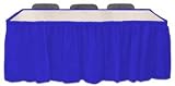 Plastic Table Skirt - Royal Blue