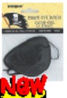 Childrens Toyshop  Toys : Pirate Black Eye Patch - Fancy Dress Costume Accessories