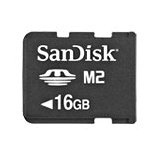 Sandisk 16GB Memory Stick Micro Dual 1.8V for Sony Ericsson Mobile