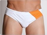 Go Softwear Racer Swimsuit White/Orange
