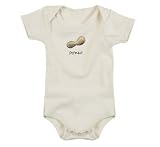 Organic S/S Bodysuit - Peanut
