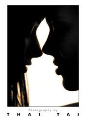 Hot Young Lesbians. Women About to Kiss. Black and White Art Poster Print. Thai Tai Photography - 22