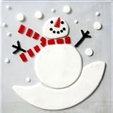 Snowman Gel Window Sticker