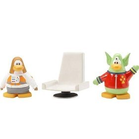 Disney's Club Penguin 2 Inch Figure Set - Space Suit and Alien