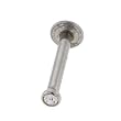STAINLESS STEEL MONROE WITH CLEAR CZ Gauge: 16, Ball Size: , Length: 10mm Sold as a Pair