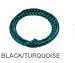 Turquoise & Black L'il Lariat 20'