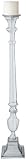 large quiescent susan:Lazy Susan Clear Glass Knight Pillar Holder, Large