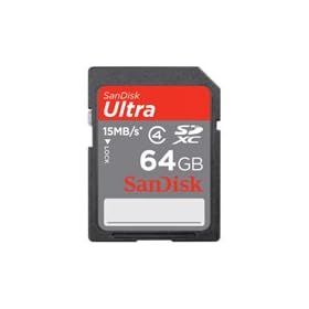 SanDisk Ultra SDXC Secure Digital High Capacity (SDHC) 64 GB (Catalog Category: MEMORY- SECURE DIGITAL CARD)