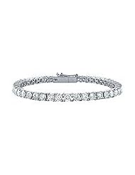 Diamond Tennis Bracelet : Platinum - 5.00 CT Diamonds