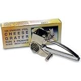 HeavyDutyHandCrankCheeseGrater,StainlessSteel,MirrorFinish