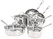 Emerilware 10-Piece Stainless Steel with Copper Set Cookware Sets
