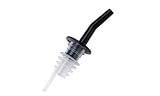 Paderno World Cuisine 12-Piece Scotch Pourer, Black