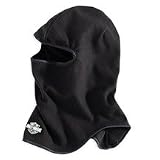 Harley Davidson Mens or Womens Bar & Shield Logo Essentials Balaclava. Lightweight, stretchable balaclava featuring windproof fabric that is resistant to wind and soft to the skin. Wear alone or under any helmet. Bar & Shield embroidery, one size fits most, 98201-04V
