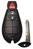 2009 09 Dodge Journey Remote & Key Combo - 3 Button
