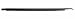 OneGrill 53 Inch x 1/2 Inch Hexagon Stainless Steel Rotisserie Spit Rod W/ 5/16 Inch Square Drive End