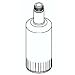 Delta Faucet Company RP21904 Replacement Bottle for Soap or Lotion Dispenser