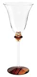 Santa Barbara WIN4-8430T Alan Lee Wine Glass, Tiger