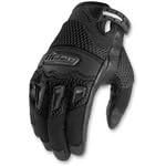 ICON WOMEN'S TWENTY-NINER GLOVES (SMALL) (BLACK)