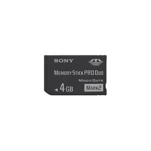 Sony 4 GB Memory Stick PRO Duo Flash Memory Card MSMT4G