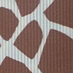 Brown Giraffe Grosgrain Ribbon 1.5 inch x 10 yards