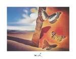 Paysage aux Papillons, c.1956 by Salvador Dali 14 x 11 Poster - Framing Options Available - Click Here For Details