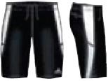 Adidas MT0080107USA Men's miTeam Short Tights - NCAA (Call 1-800-234-2775 to order)
