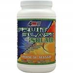 4Ever Fit Fruit Blast Isolate Protein, Protein Powder, Tropical Mango,  32 Ounce Tub