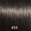 Indus Virgin Brazilian Kinky Curly Hair Machine Weft,#1B Natural Black,10 Inch
