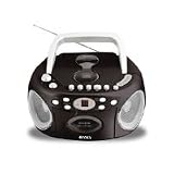 Jensen CD-540 Portable Stereo Compact Disc Cassette Recorder with AM/FM Radio
