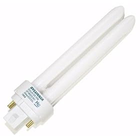 Sylvania 20668 - CF18DD E 841 ECO - 18 Watt - 4 Pin G24q-2 Base - 4100K - CFL Light Bulb by Sylvania