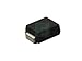 DIODES SMBJ11A-13-F SMBJ Series 400 W 11 VBR Surface Mount Uni-Directional TVS Diode - DO-214AA - 3000 item(s)