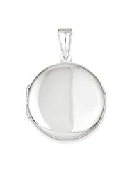 Genuine IceCarats Designer Jewelry Gift Sterling Silver 26Mm Polished Locket