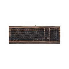 CHERRY STRAIT EXCLUSIVE corded Keyboard Makkasar Ebenholz USB (DE)