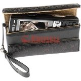 Krusell Divine Leather Case with Strap (Black)