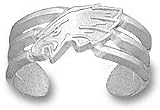 Philadelphia Eagles Solid Sterling Silver Eagle Head Logo Toe Ring