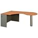 Desk, Peninsula Right, TQ Solutions, 71-3/8w, Avenue Oak (OSL12561AOT)