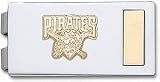 Pittsburgh Pirates 9/16" Gold Plated Club Logo on Two Tone (Nickel Plated with Gold Plated Insert) Money Clip