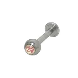 Egyptian Eye Logo Labret Monroe Lip Jewelry