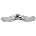 Contours Band Ring In 18 Carat White Gold